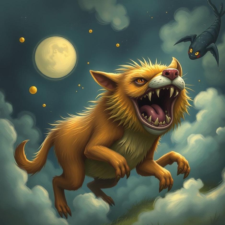 Dream : Angry animal in a dream