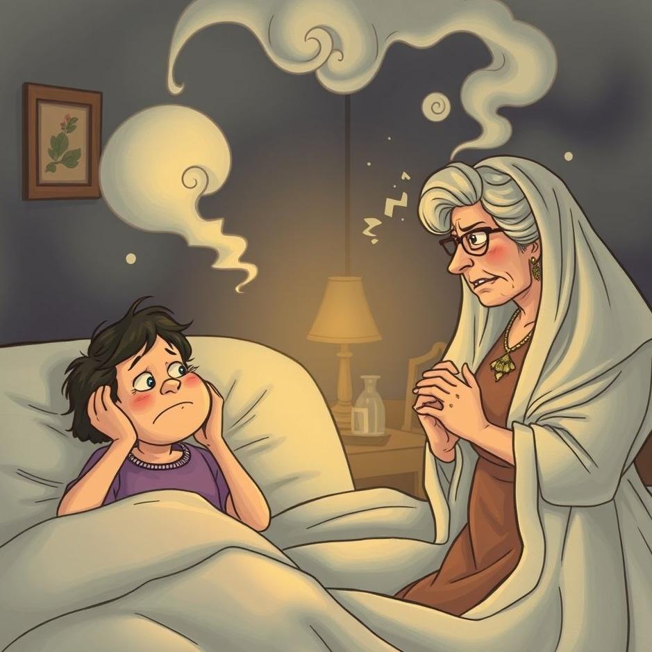 Dream : Angry at mother-in-law in a dream