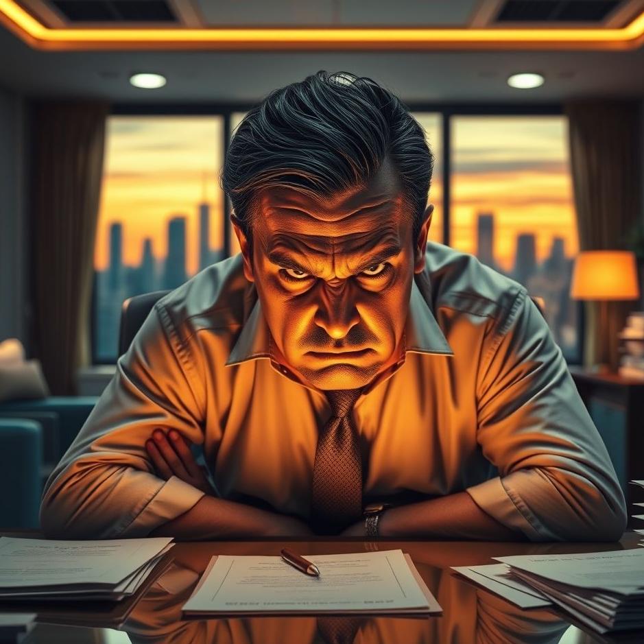 Dream : Angry boss in a dream