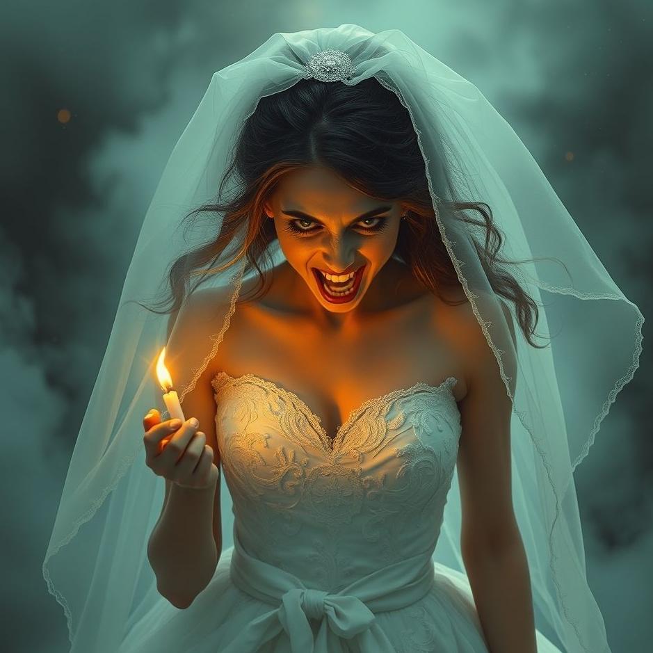 Dream : Angry bride in a dream