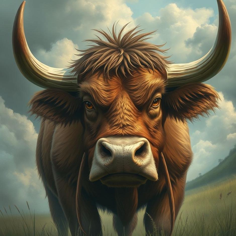 Dream : Angry bullock in a dream