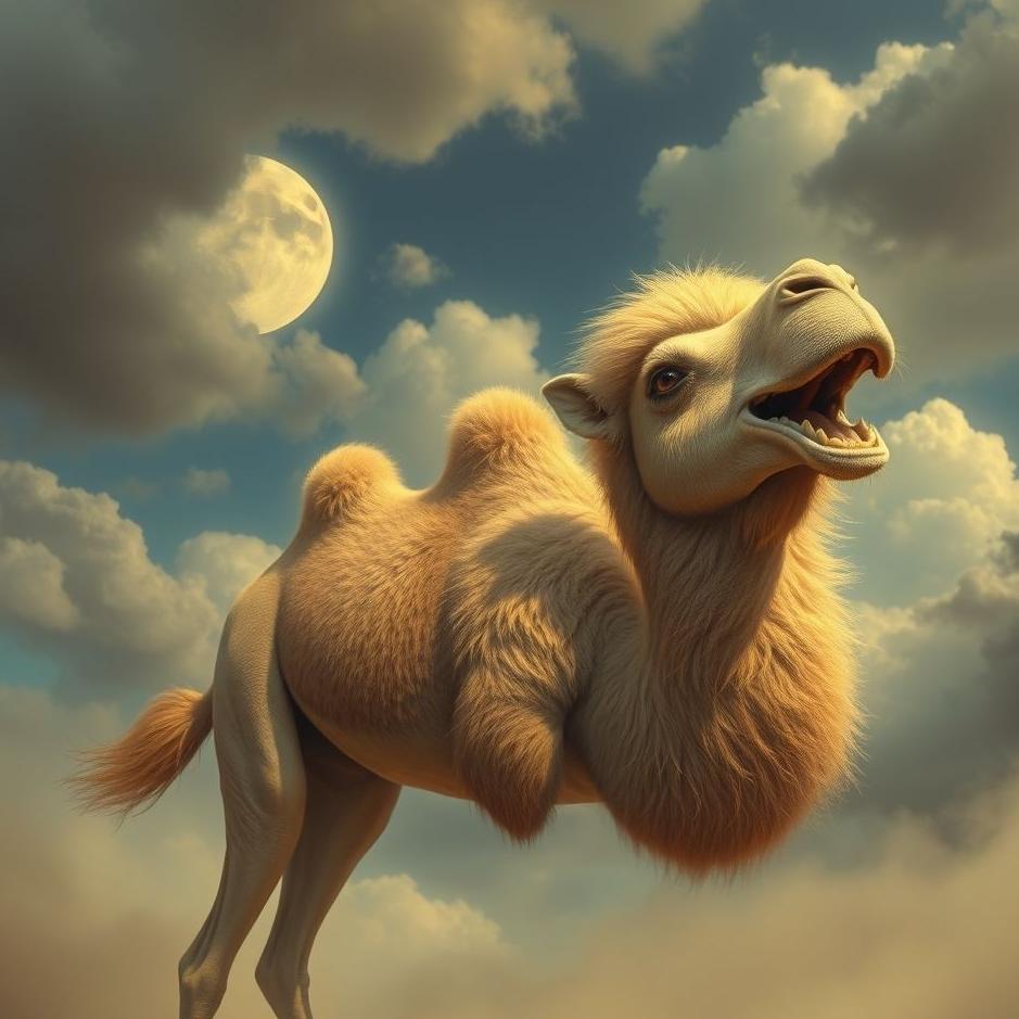 Dream : Angry camel in a dream
