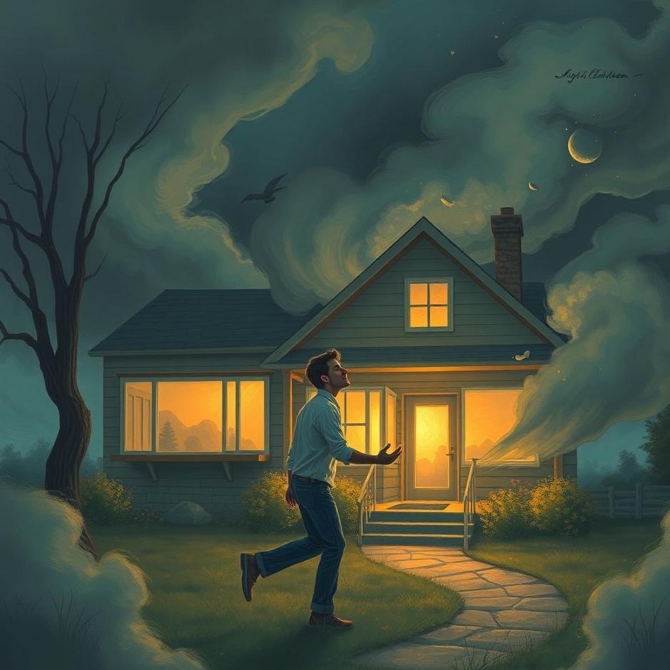 Dream : Angry lover coming home in a dream