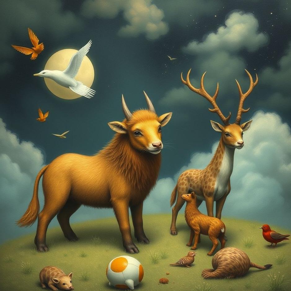 Dream : Animal figures in a dream