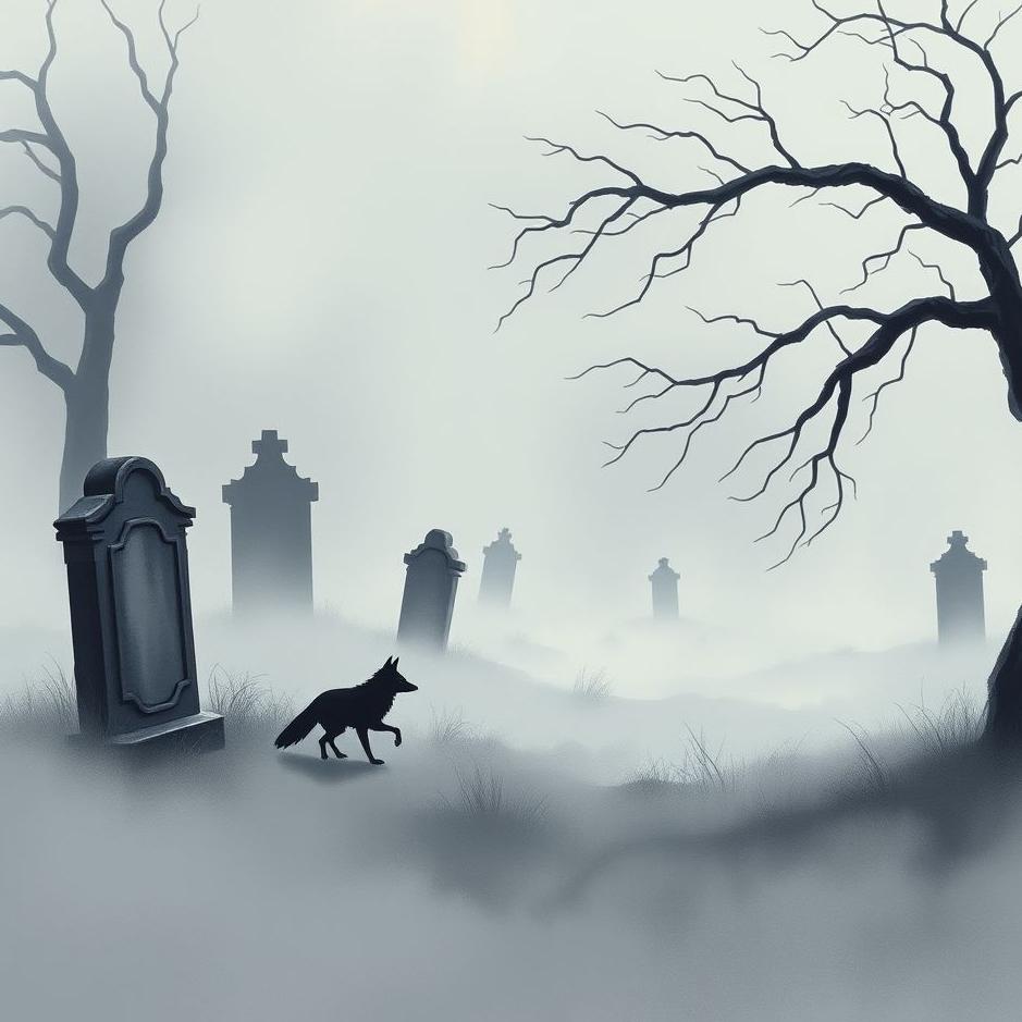 Dream : Animal in a cemetery in a dream