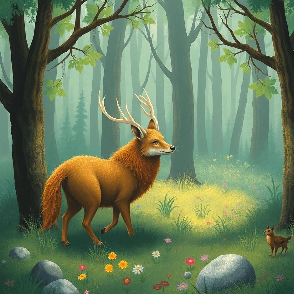 Dream : Animal in the forest in a dream