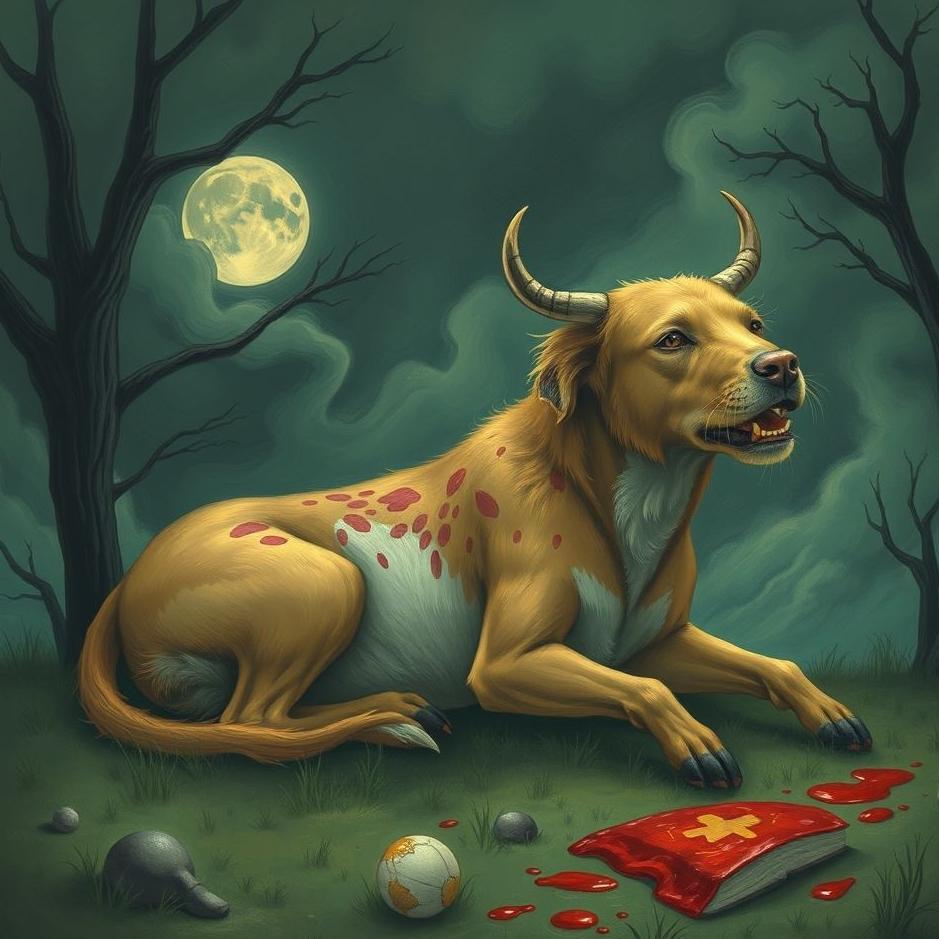 Dream : Animal poisoning in a dream