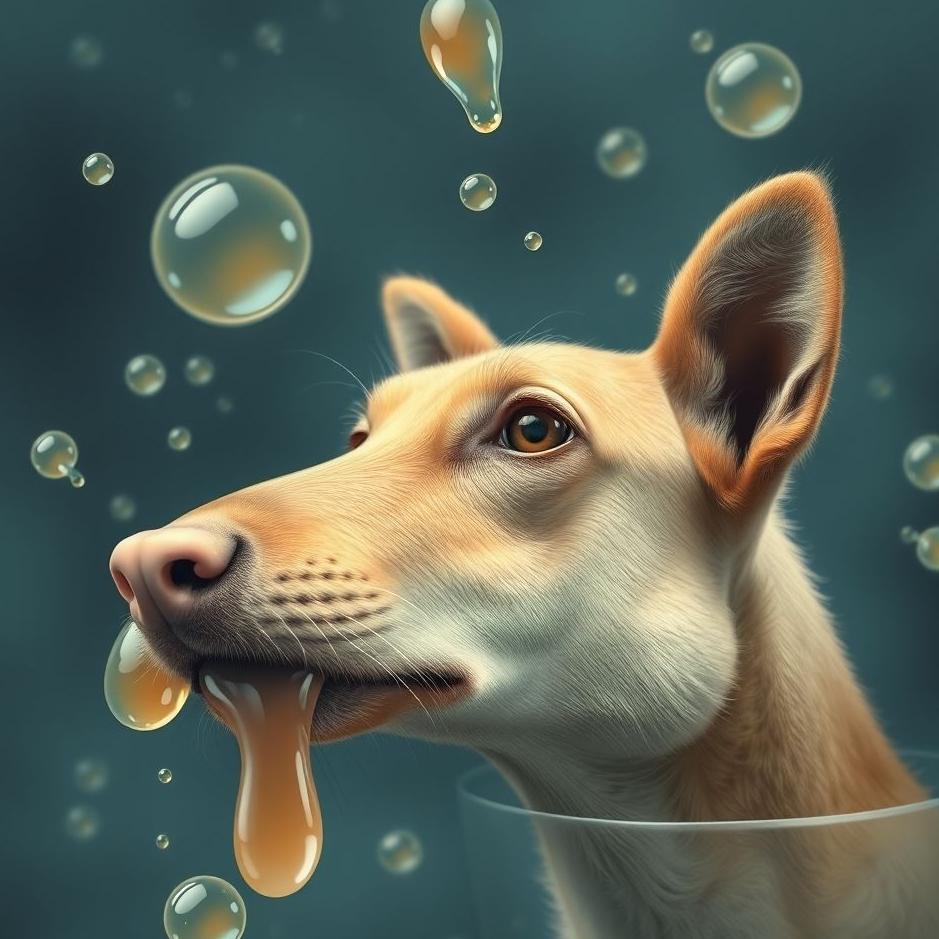 Dream : Animal saliva in a dream