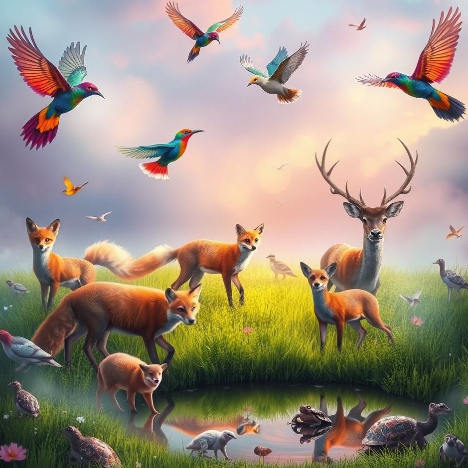 Dream : Animals around you in a dream