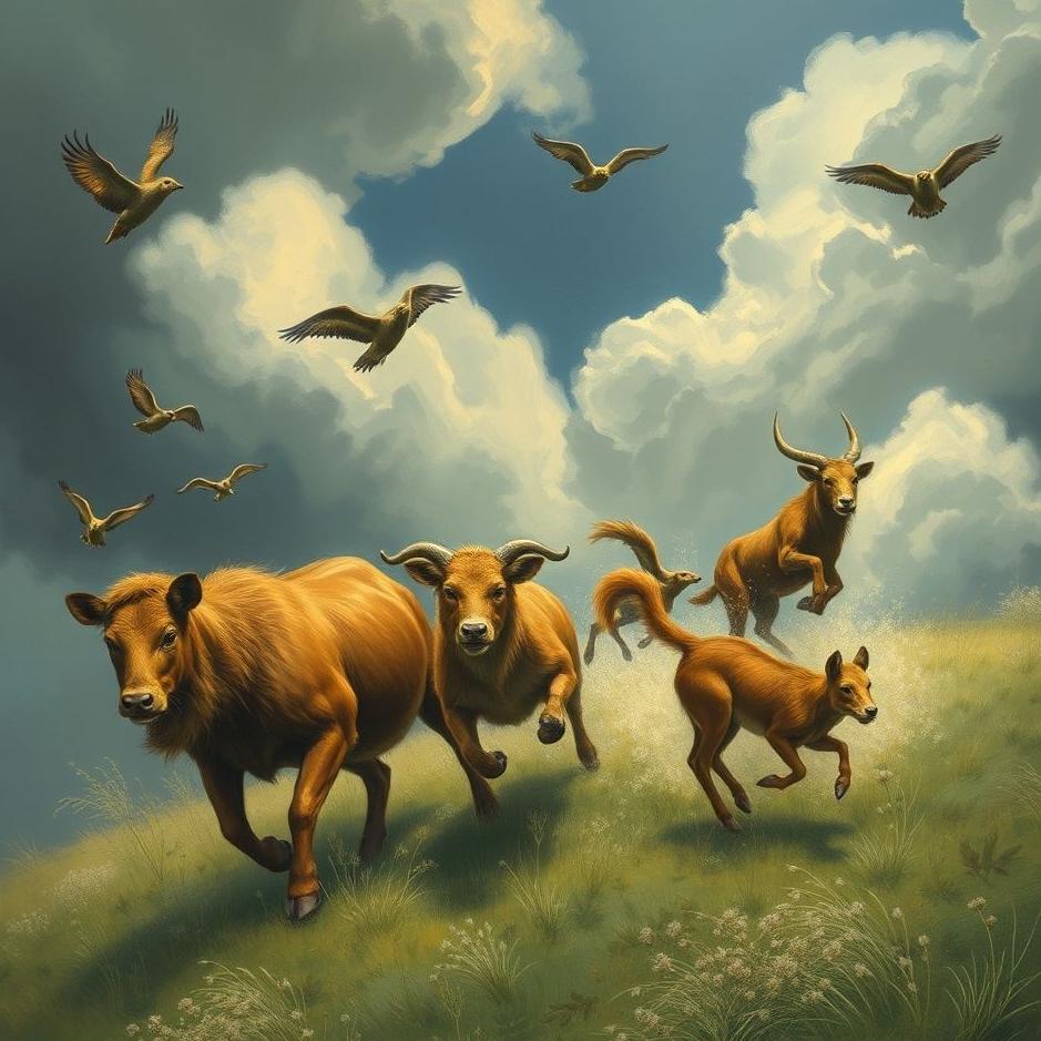 Dream : Animals chasing you in a dream