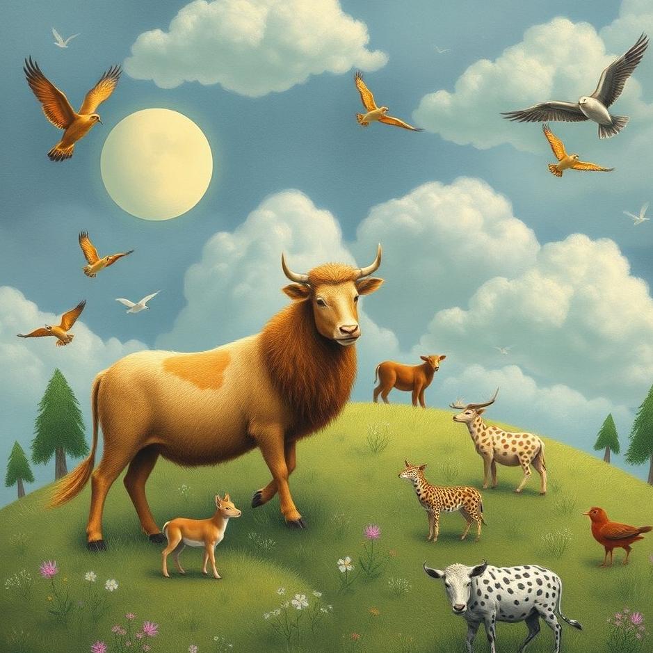 Dream : Animals everywhere in a dream