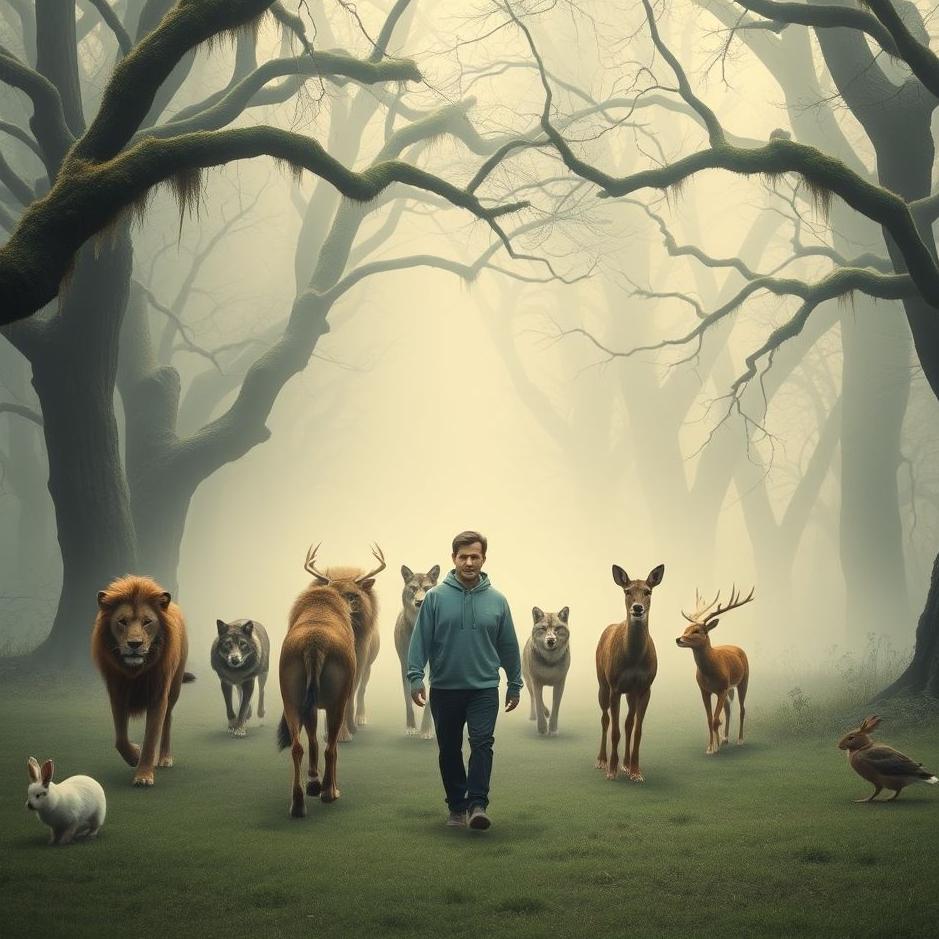 Dream : Animals following you in a dream