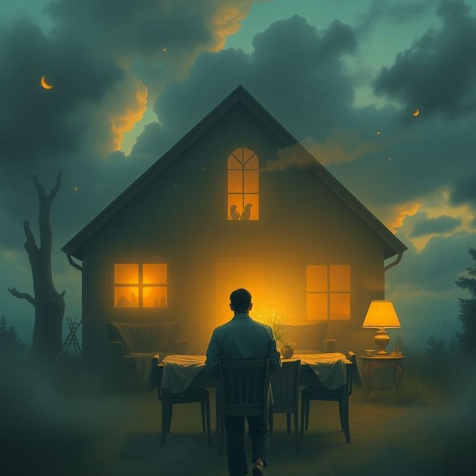 Dream : Another man at home in a dream