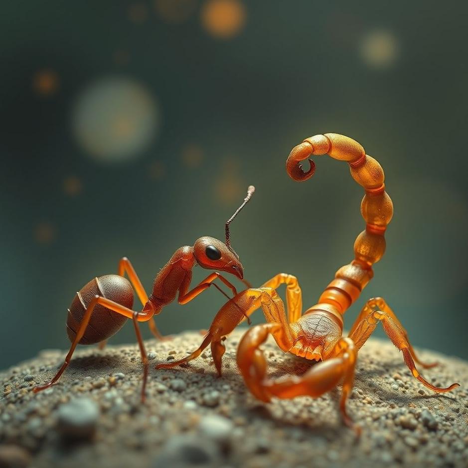 Dream : Ant and a scorpion in a dream