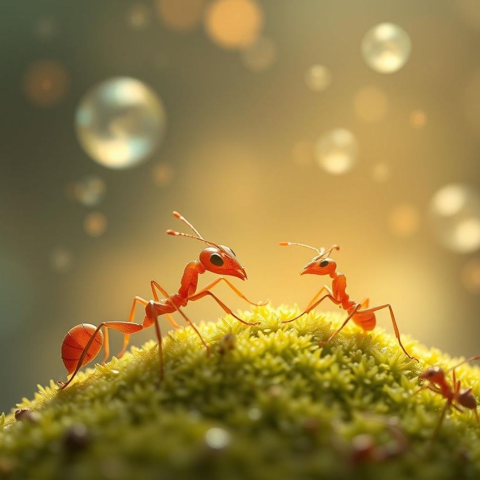 Dream : Ant babies in a dream