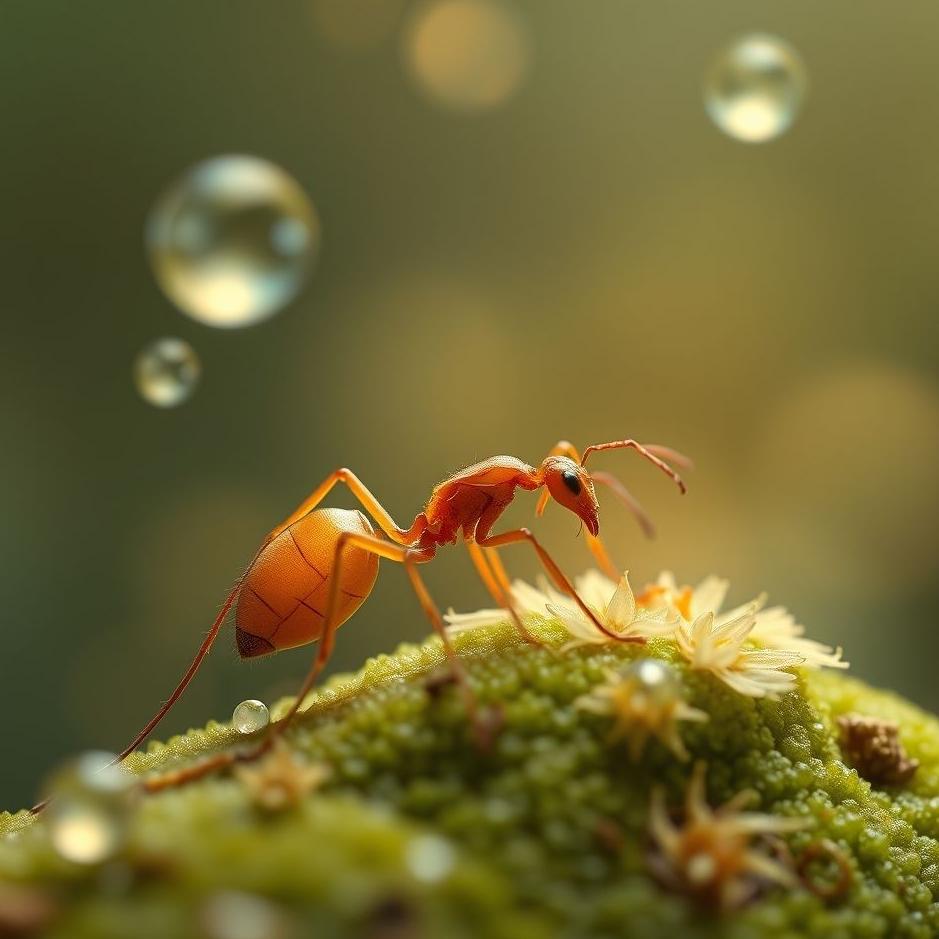 Dream : Ant medicine in a dream