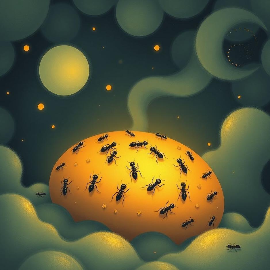 Dream : Ants in your belly in a dream