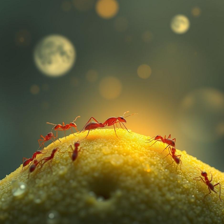 Dream : Ants on oneself in a dream