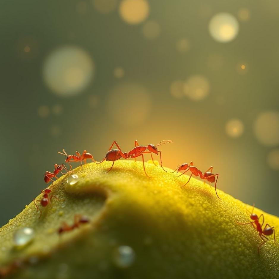 Dream : Ants on yourself in a dream