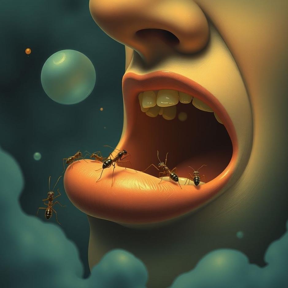 Dream : Ants out of the mouth in the dream