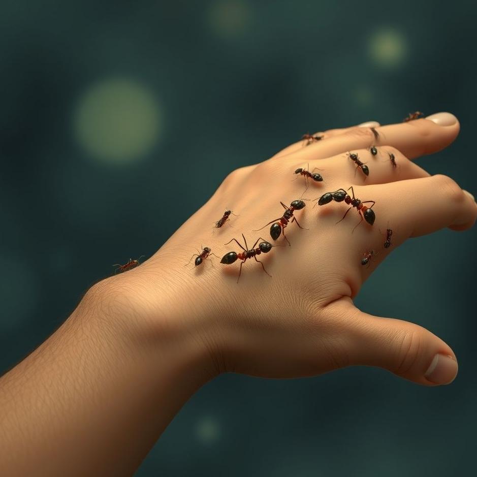 Dream Dictionary : Ants wrapping around your arm in a dream