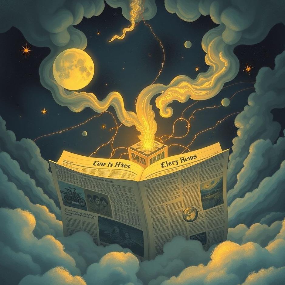 Dream : Appearing in a newspaper in a dream