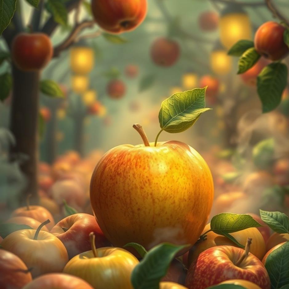 Dream : Apple in the market in a dream