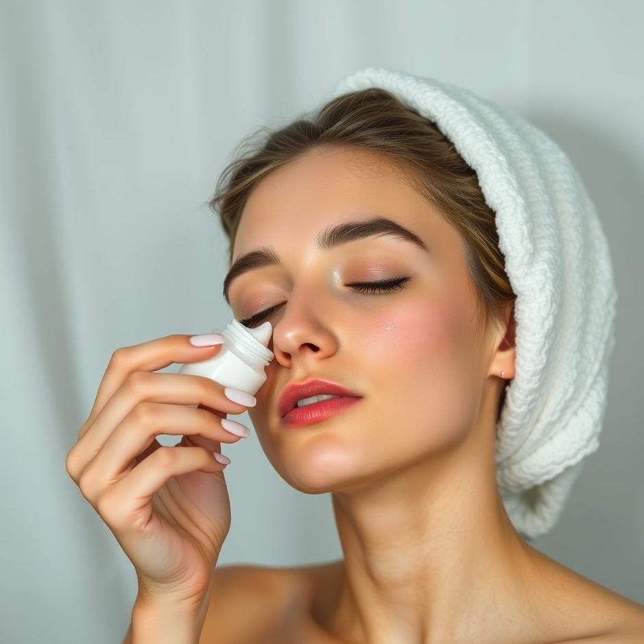 Dream : Applying acne cream in a dream