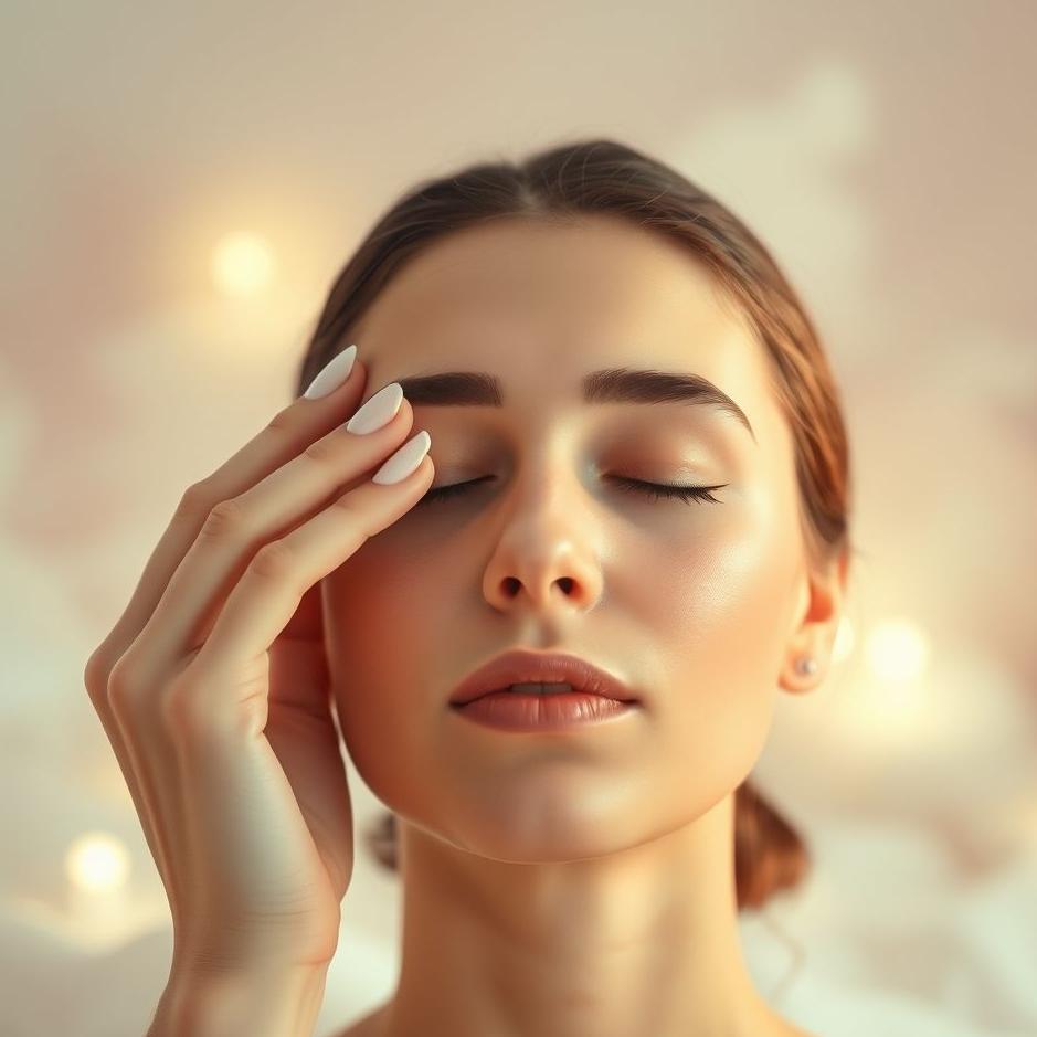 Dream : Applying cream to the eyes in a dream