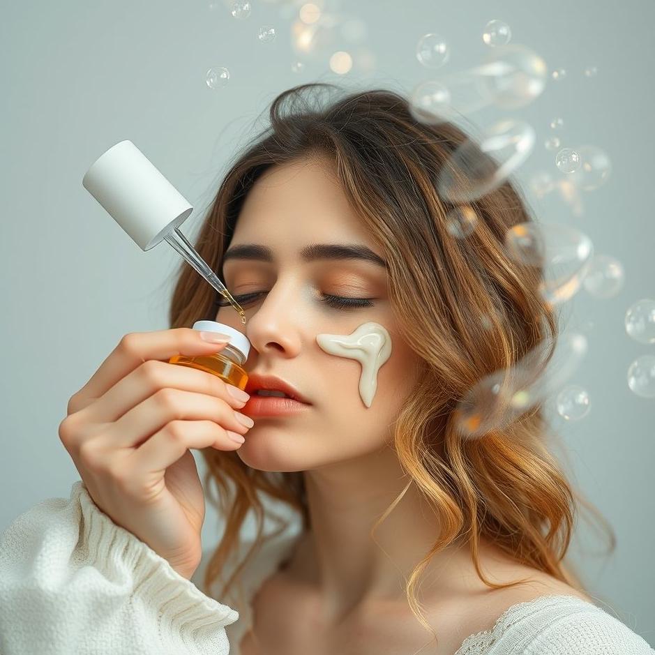 Dream : Applying medicine to hair in a dream