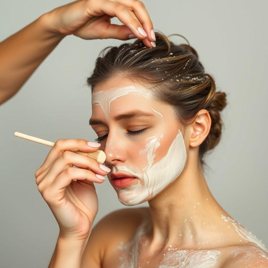 Dream : Applying mud to hair