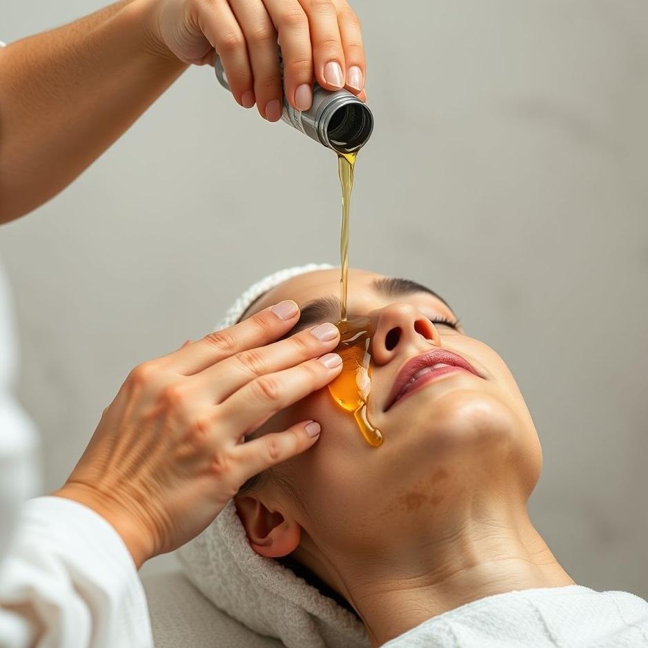 Dream : Applying oil to the head