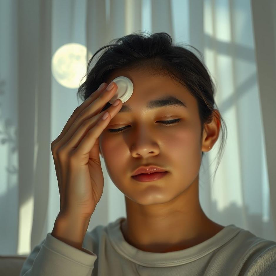 Dream : Applying ointment in a dream