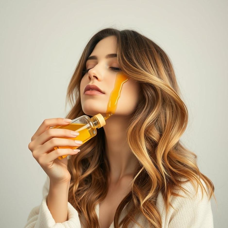 Dream : Applying olive oil to hair in a dream