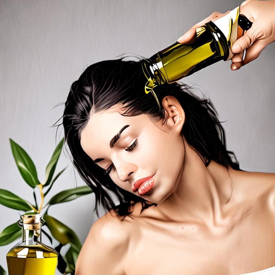 Dream : Applying olive oil to the head