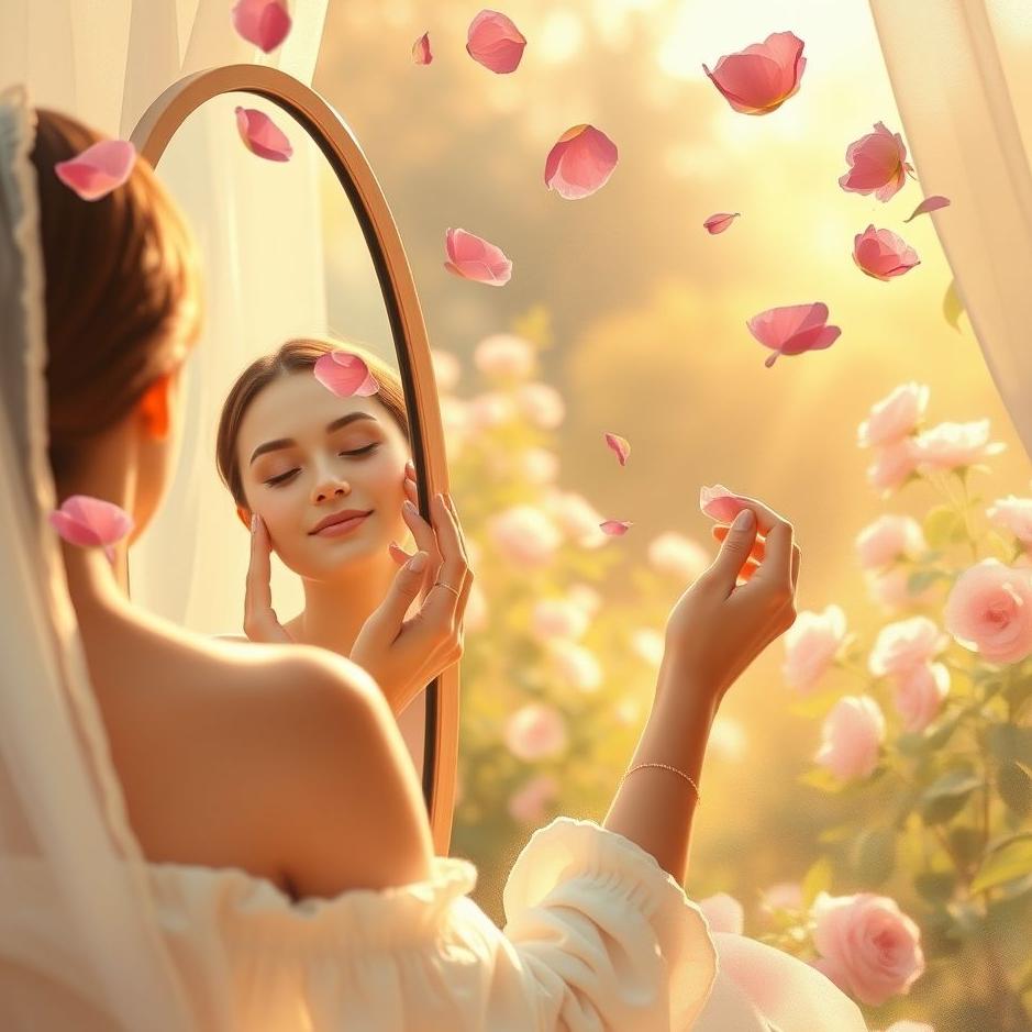 Dream Dictionary : Applying rose cream in a dream