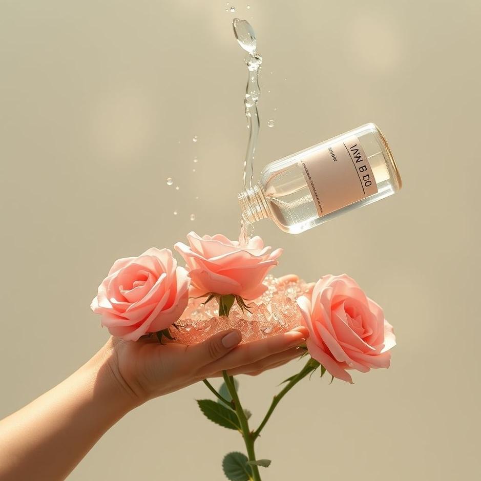 Dream : Applying rosewater in a dream