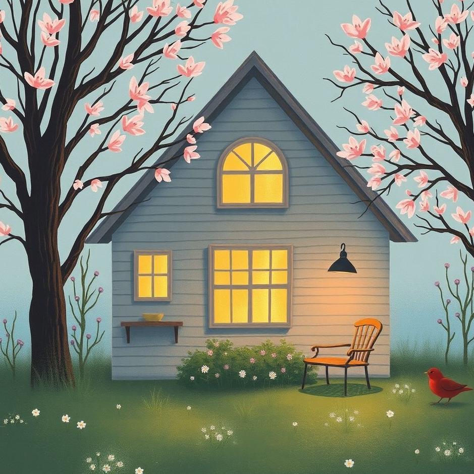 Dream : April at home in a dream