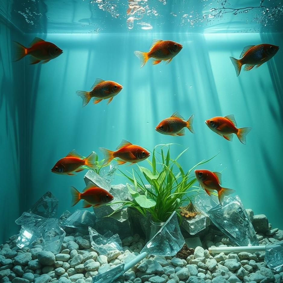 Dream : Aquarium breakage in the dream