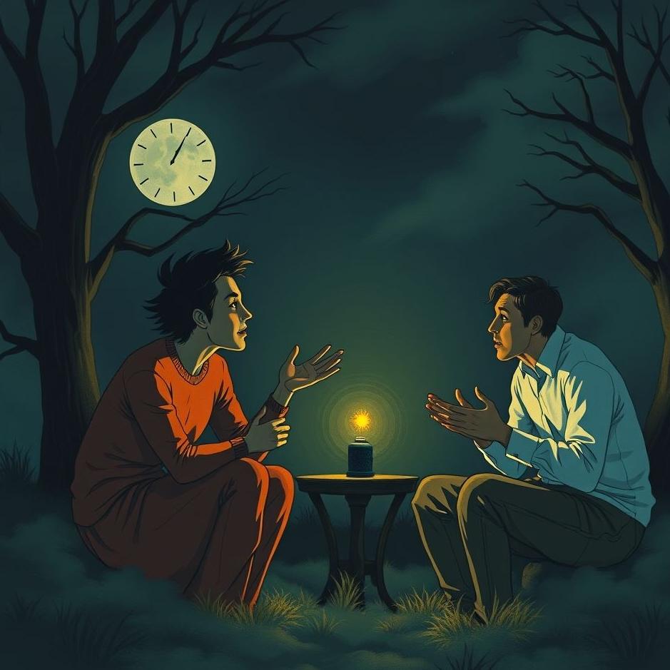 Dream : Arguing in the dark in a dream