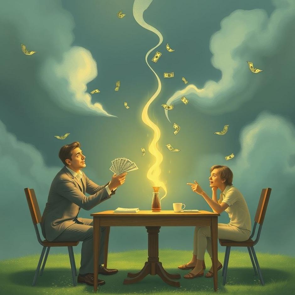 Dream : Arguing over money in a dream