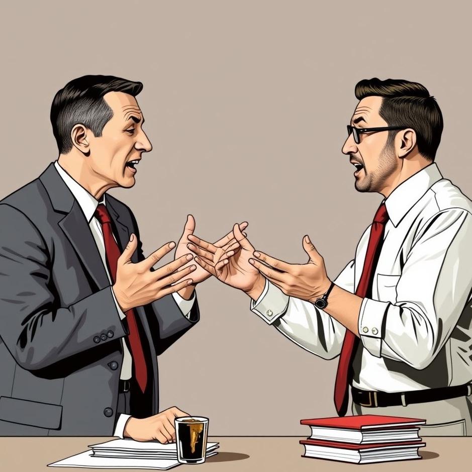 Dream : Arguing with banker 