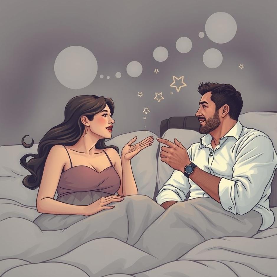 Dream : Arguing with her husband in a dream