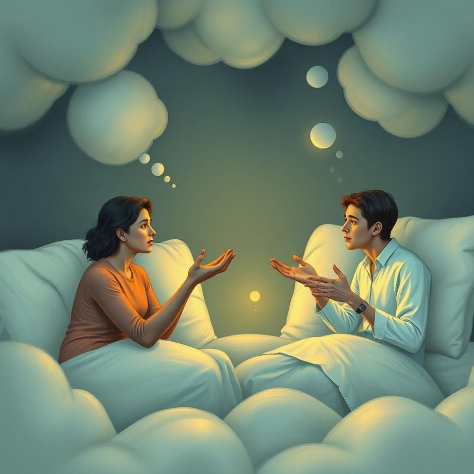 Dream : Arguing with two people in a dream