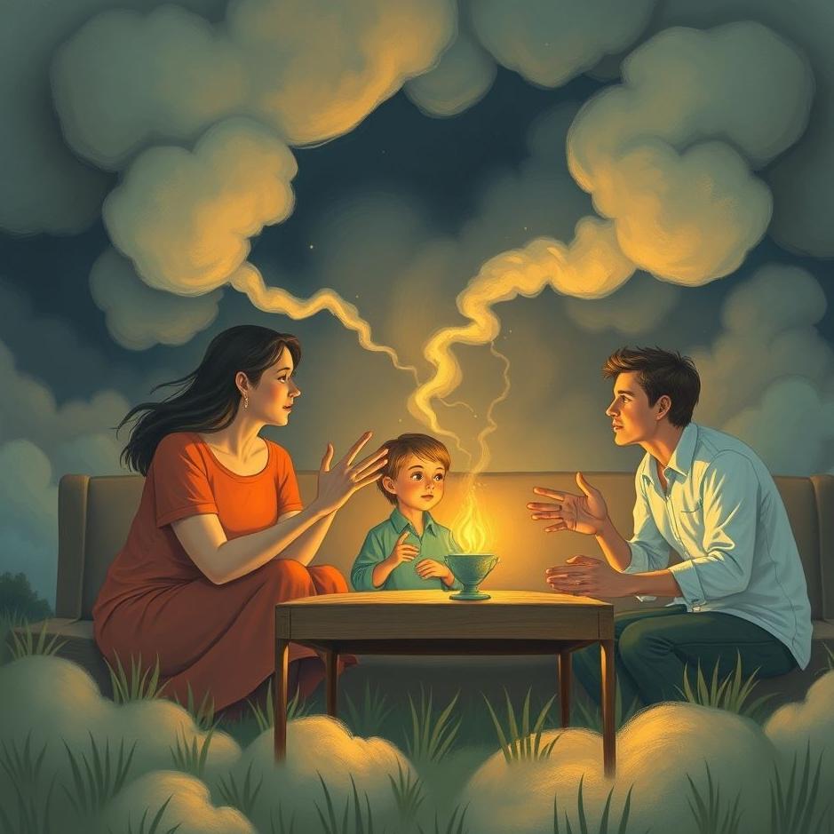 Dream : Arguing with your family in a dream