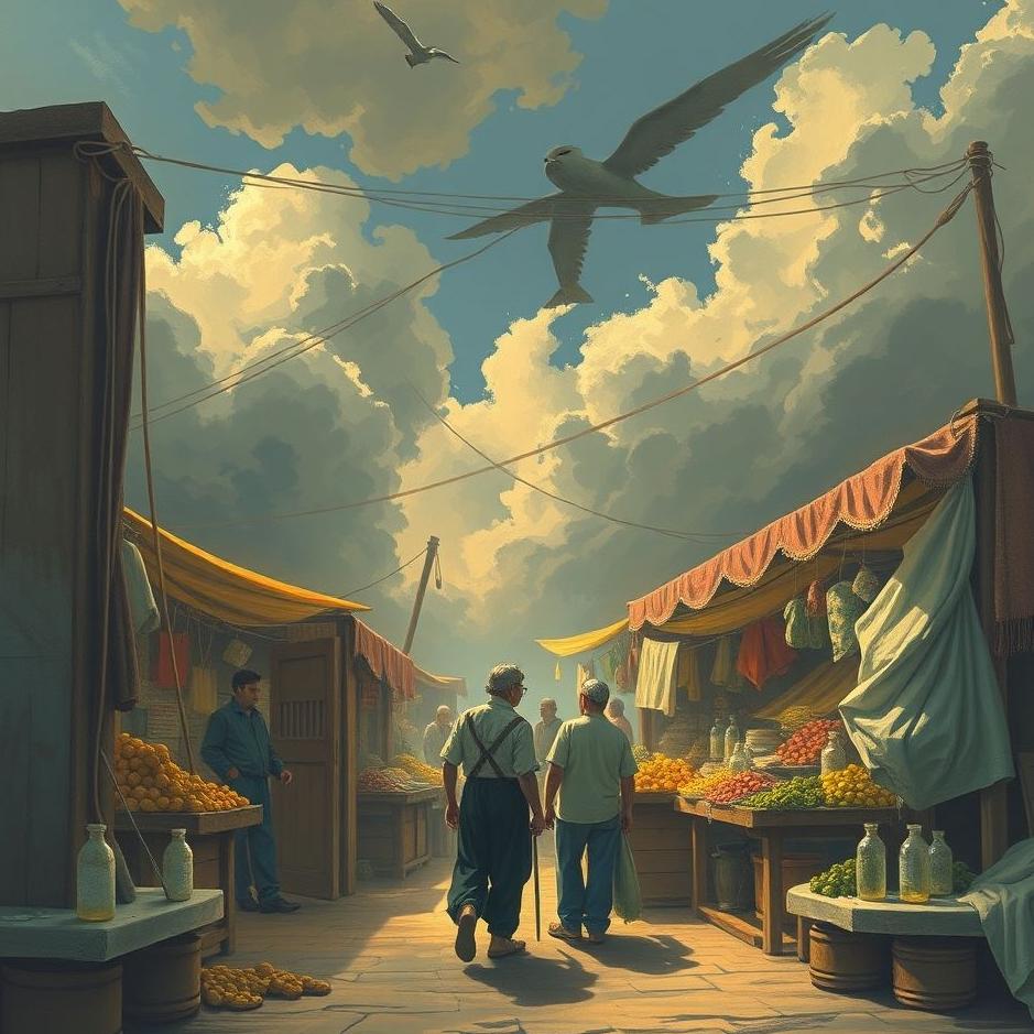 Dream : Argument in a market in a dream