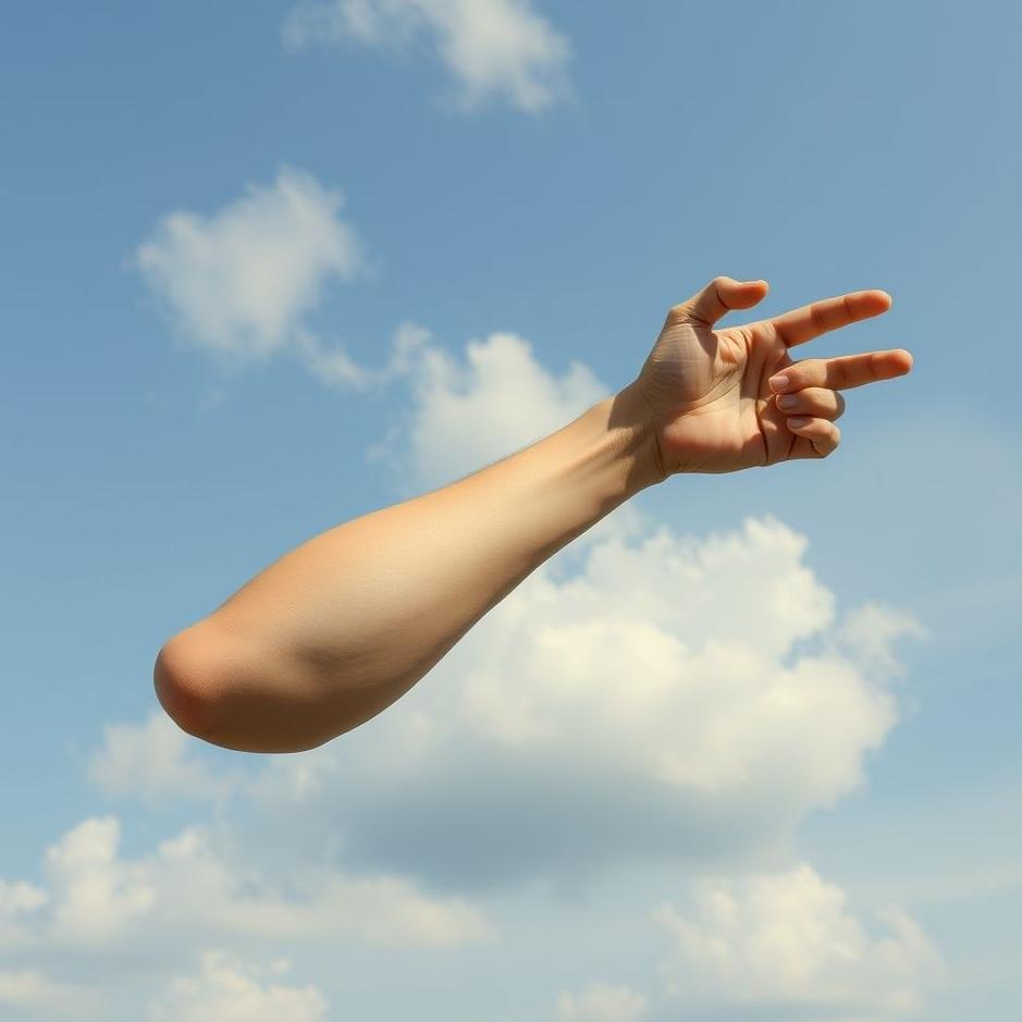 Dream : Arm elbow in a dream