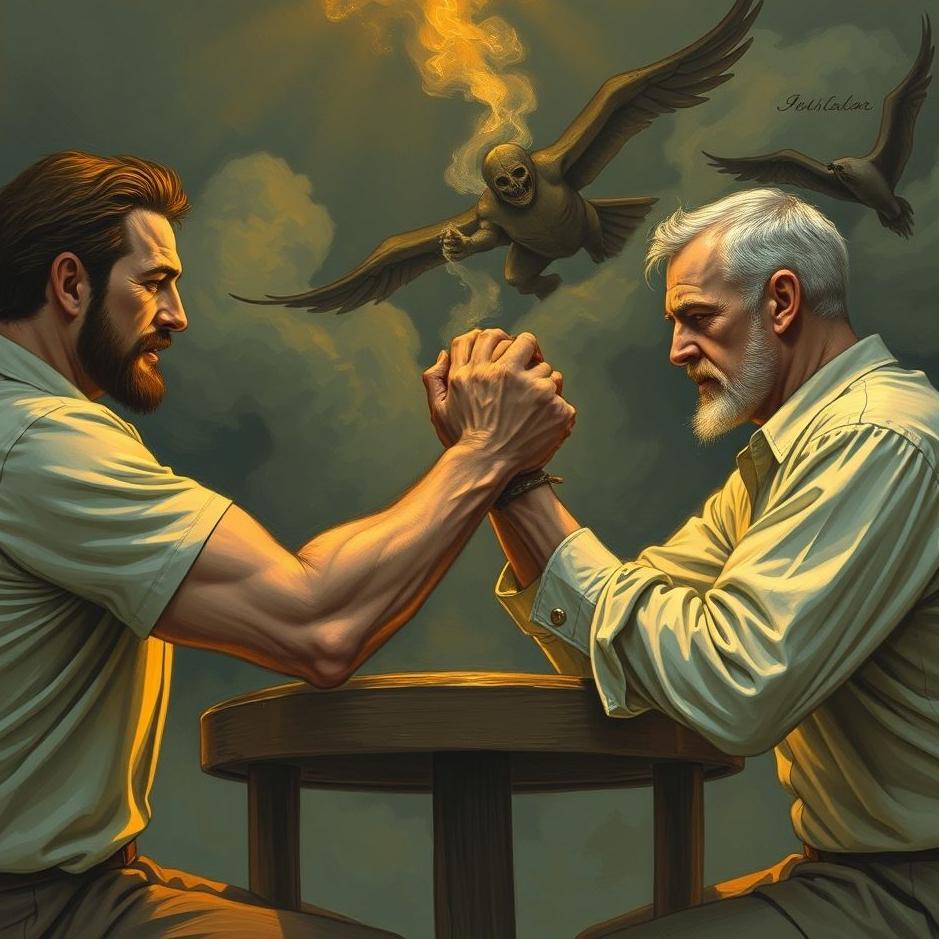 Dream : Arm wrestling in a dream