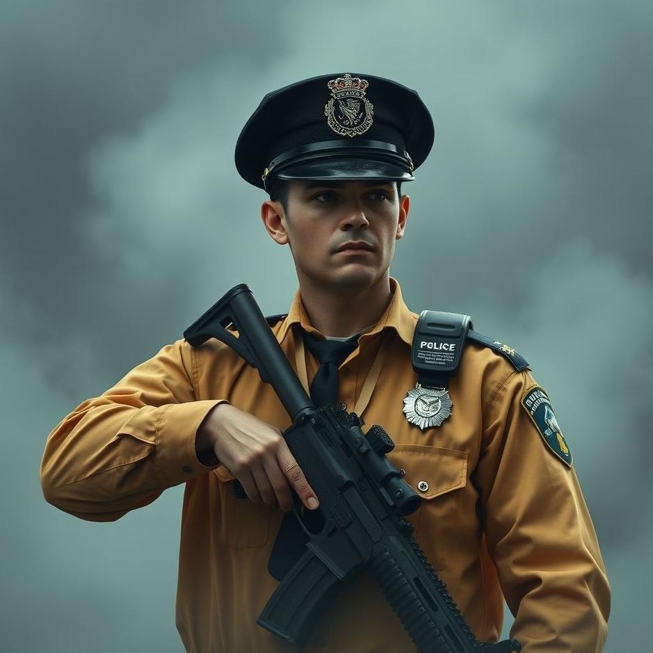 Dream : Armed plainclothes police officer in a dream