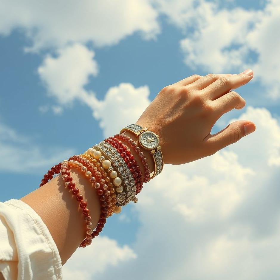 Dream : Armful of bracelets in a dream